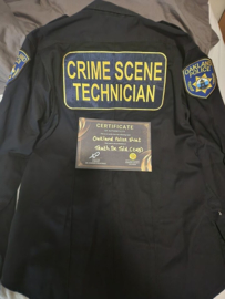 Apple TV Truth Be Told 2019 Original Screen Used CSU Police Shirt Movie Prop