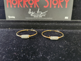 American Horror Story Hotel Original Screen Used Lady Gaga Hoop Earring Set Prop