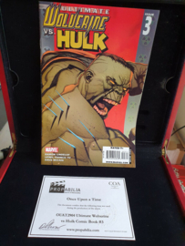 Walt Disney Once Upon A Time Original Screen Used Hulk Comicbook Prop