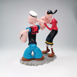 Popeye with Olive Swooning Rutten Figurine Statue New in Box