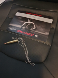 Sons of Anarchy Original Product Used Jack Teller Jax Bullet Necklace Movie Prop