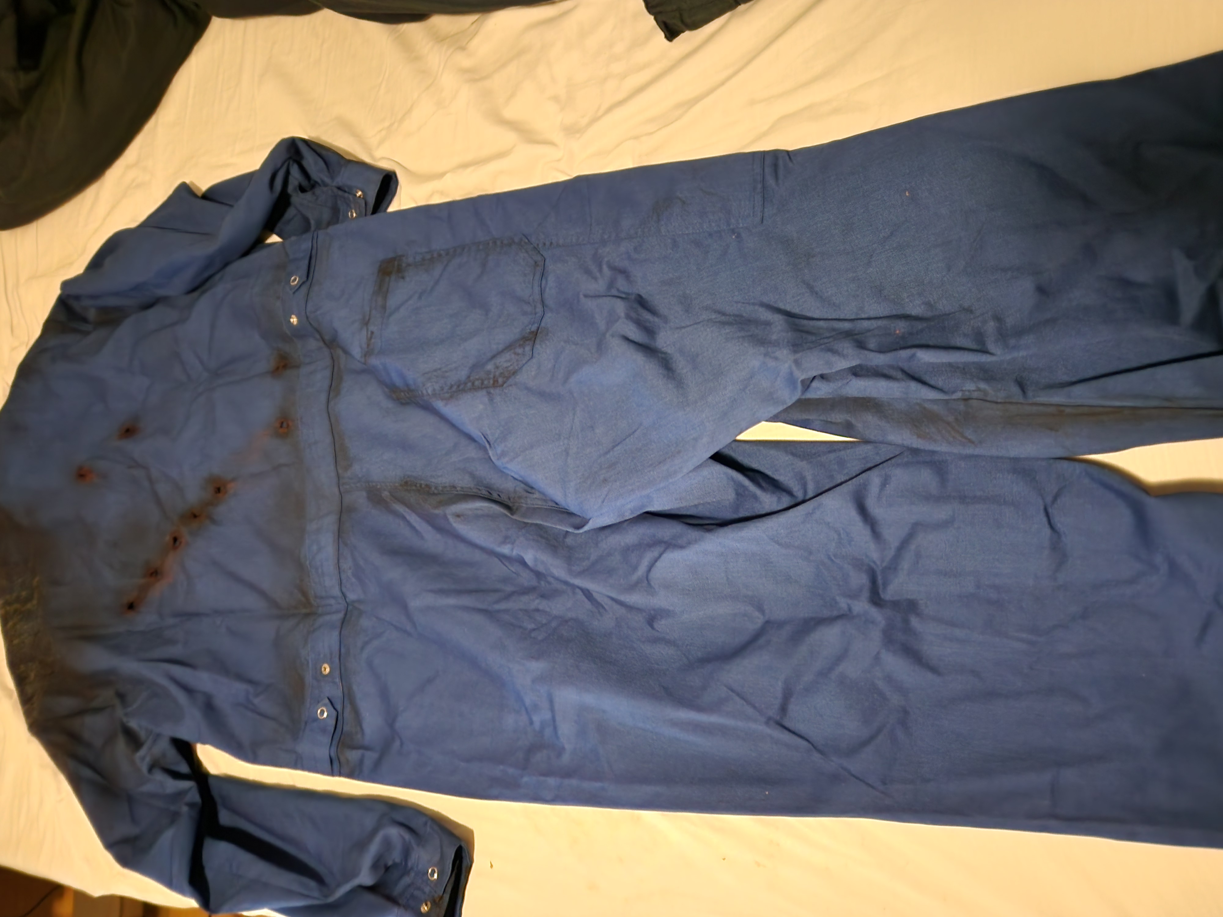 Halloween Kills 2021 Original Production Used Piece Michael Myers Jumpsuit Prop