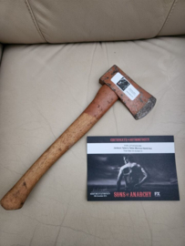Sons of Anarchy Original Screen Used Jack Teller Jax Hand Axe Weapon Movie Prop