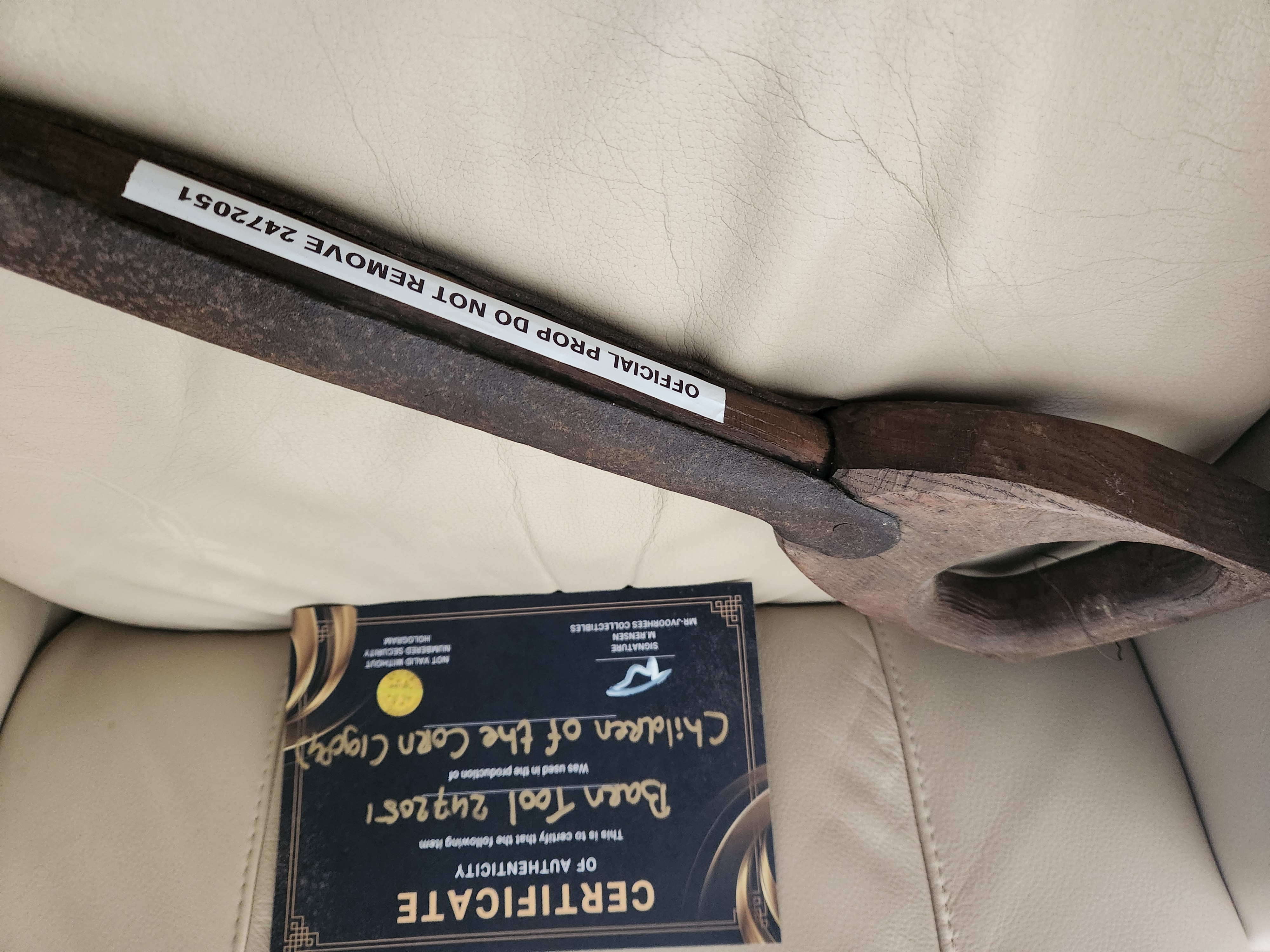 Stephen King Children of the Corn (1984) Original Production Used Barn Tool Prop