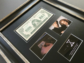 The X Files S03 Hell Money Note Original Screen Used Prop Framed