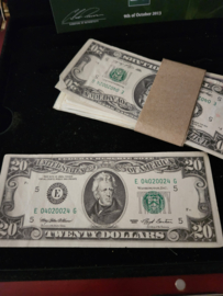 Breaking Bad Original Production Used Walter White Stack of Cash Small Bill Prop
