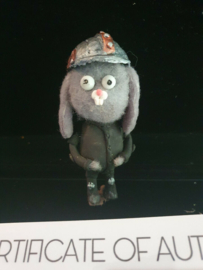 Strike 2018 Original Screen Used Worker Mine Puppet Movie Prop