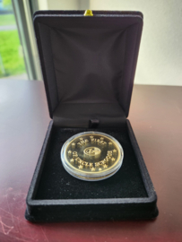 Walt Disney Scrooge McDuck First Euro Gold Plated Coin