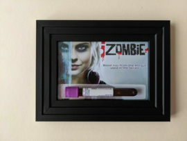 Izombie Original Screen Used Ravi Blood Vial Movie Movie Prop