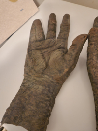 Steven Spielberg Falling Skies 2011 Original Screen Used Lifesize Alien Hands Prop
