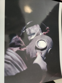 The Tortured Original Screen Used Gas Mask from the Producers of SAW Movie Prop