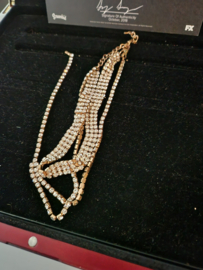AHS American Horror Story Hotel Original Screen Used Lady Gaga Faux Diamond Necklace Prop