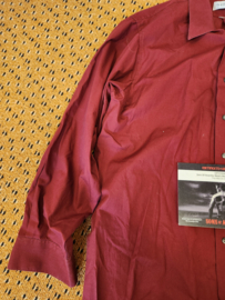 SOA Sons of Anarchy Original Screen Used Nero Marron Button Up Shirt Movie Prop