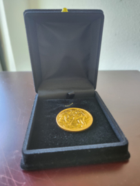 Walt Disney Scrooge McDuck as Astronaut Gold Plated 1970 Coin