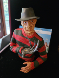 NBC The Office Original Screen Used Freddy Krueger Bank Desk Statue Movie Prop