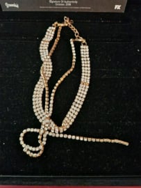 AHS American Horror Story Hotel Original Screen Used Lady Gaga Faux Diamond Necklace Prop