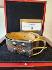 Gangs of New York Original Production Used Leonardo DiCaprio Belt Movie Prop