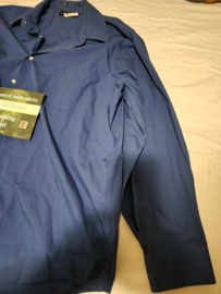 Breaking Bad Original Production Used Walter White Blue Button Shirt Movie Prop