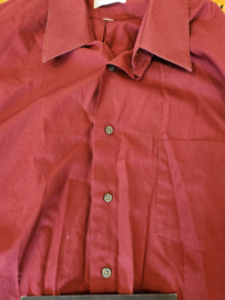 SOA Sons of Anarchy Original Screen Used Nero Marron Button Up Shirt Movie Prop