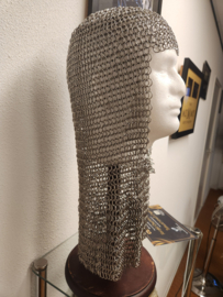 Mel Gibson Braveheart (1995) Original Production Used Chainmail Hood Prop