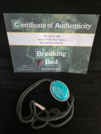 Breaking Bad Walter White Original Screen Used Necktie Prop