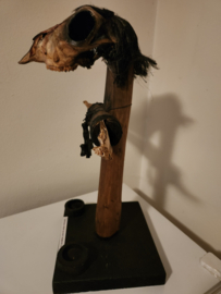 Supernatural (2005-2020) Original Production Used Creepy Altar Piece Movie Prop
