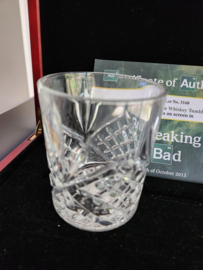 Breaking Bad Original Screen Used Saul Goodman Whiskey Tumbler Glass Movie Prop
