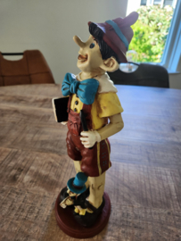 Pinocchio Standing Old Vintage Figurine Statue