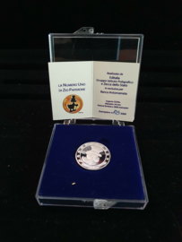 Walt Disney Scrooge McDuck Numbero Uno LE of 3000 Silver Coin