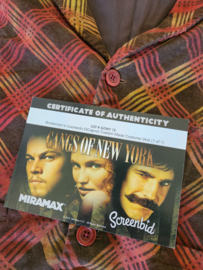 Gangs of New York 2002 Original Screen Used and Worn Leonardo DiCaprio Vest Prop