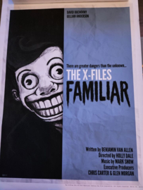 The X Files Season 11 Epsiode Familiar Original LE OF 200 Poster