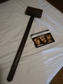 Gangs of New York Original Screen Used Bill The Butcher Wood Hammer Movie Prop