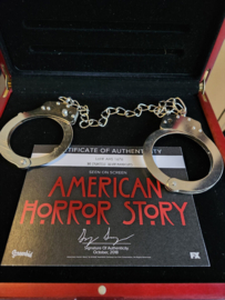 American Horror Story Hotel Original Screen Used Countess Handcuffs Movie Prop