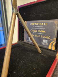 Keanu Reeves John Wick 3 Original Production Used Antique Store Candle Hold Prop