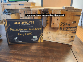 Brad Pitt Fury (2014) Original Production Used Period German Army Crate Prop