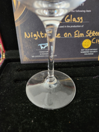 Nightmare on Elm Street 3 Dream Warrior Original Production Used Bar Glass Prop
