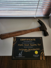 Halloween Resurrection Original Production Used Myers House Hammer Tool Prop