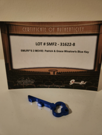 The Smurfs 2 Original Production Used Patrick and Grace Winslow Blue Key Prop