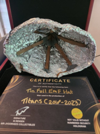 DC Universe Titans Original Screen Used Tin Foil EMF Hat Prop