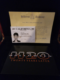 Halloween H20 Original Production Used John Tate Permission Slip & Keri ID Prop