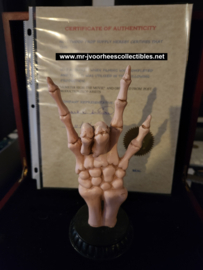 Monster High The Movie (2022) Original Production Used Skeleton Hand Statue Prop