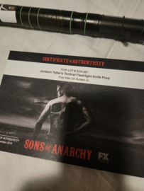 Sons of Anarchy Original Screen Used Jack Teller Jax Flashlight Knife Movie Prop