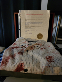 Marvel The Punisher Original Screen Used Bloody Shirt and Pants Set Movie Prop