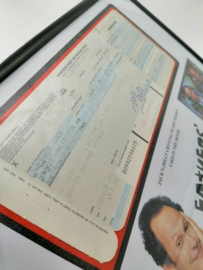 Fathers Day Billy Crystal Original Screen Used Ticket Movie Prop