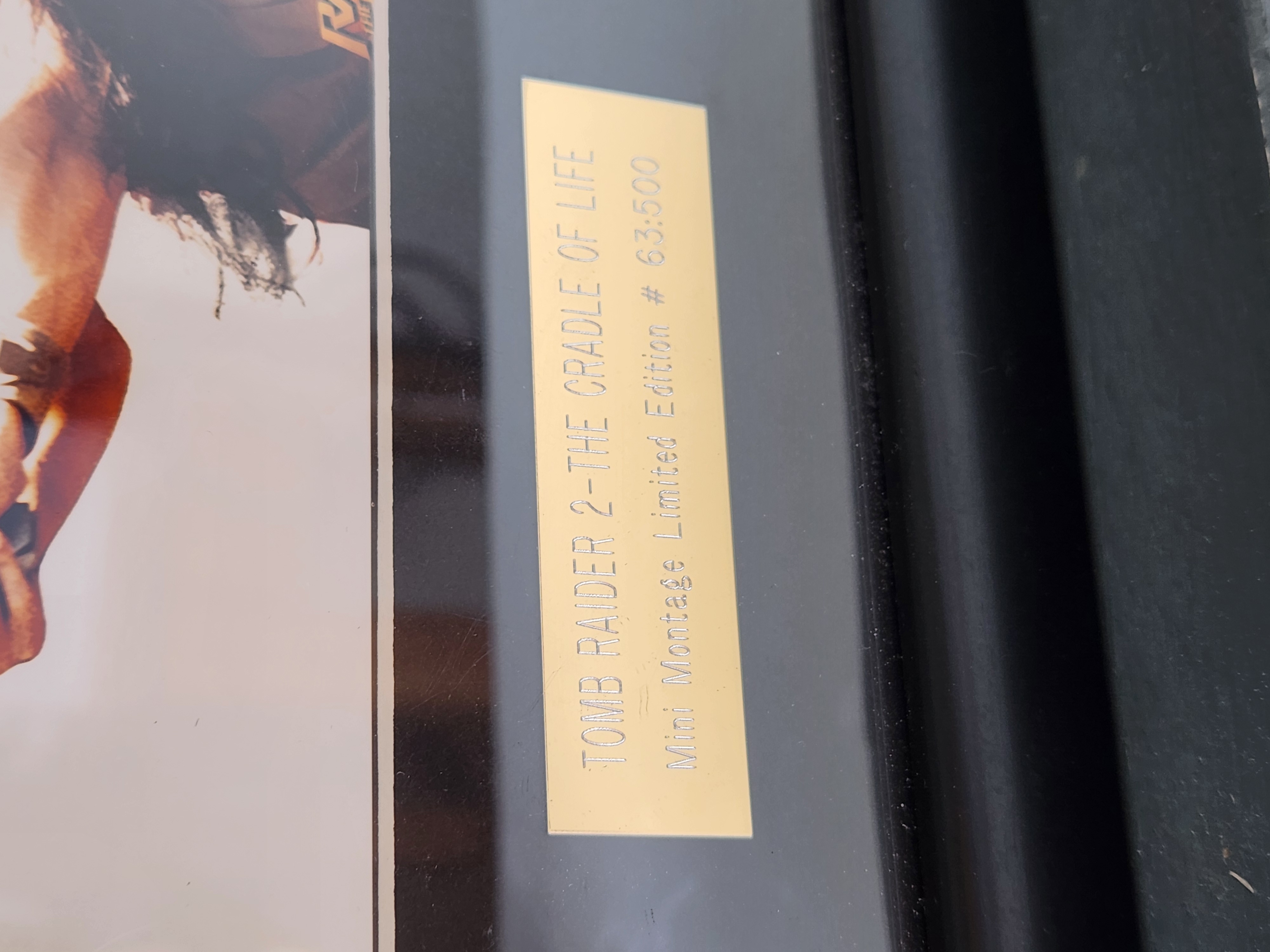 Tomb Raider 2 The Cradle of Life 2003 Original Limited Edition of 500 Filmcell