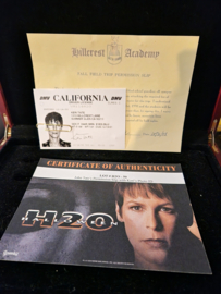 Halloween H20 Original Production Used John Tate Permission Slip & Keri ID Prop