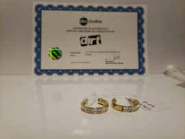 Dirt TV Series Original Screen Worn Courtney Cox Earrings Prop