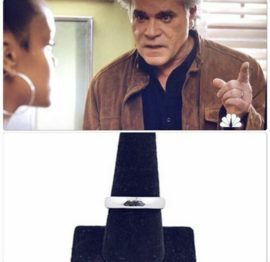Shades of Blue Original Screen Used Ray Liotta Ring Movie Prop