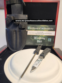 Breaking Bad Original Screen Used Walter White Gutting Tool and Knife Movie Prop