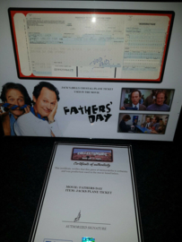 Fathers Day Billy Crystal Original Screen Used Ticket Movie Prop